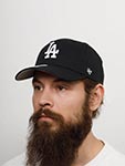 Бейсболка 47 BRAND арт. B-RAC12CTP-BKA Los Angeles Dodgers MLB (черный)